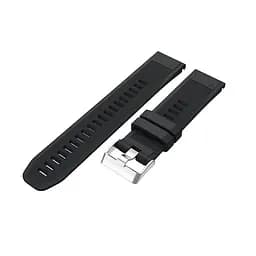 Ремінець ArmorStandart Silicone Line для Garmin 22mm Black (ARM88486) - мініатюра 2