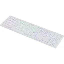 Клавіатура Canyon HKB-W11 UK/US RGB Dual Mode Wireless White (CNS-HBTK11W) - мініатюра 2