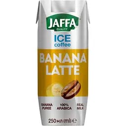Напій кавовий з молоком  Jaffa Ice Coffee ТРА Бананове лате ультрапастеризований 0.25 л
