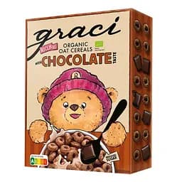 Завтрак сухой готовый органический Graci Кольца овсяные со вкусом шоколада 300 г