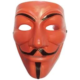Маска Анонімуса Гай Фокс V - значить вендетта G-Toys червона