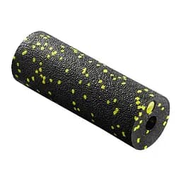 Масажний ролик (валик, роллер) 4FIZJO Mini Foam Roller 15 x 5.3 см Black/Yellow 4FJ0081 (P-5907222931790)