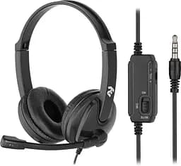 Гарнітура для ПК 2E CH12 On-Ear 3.5 мм / 2 x 3.5 мм (2E-CH12SJ)