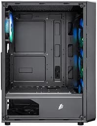Корпус 1stPlayer FD3-BK-4F7 Black без БП (FD3-BK-4F7) - мініатюра 3