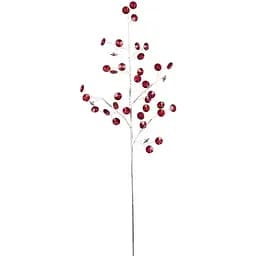 Гілка декоративна Yes! Fun Кристали 60 см червона (973920)
