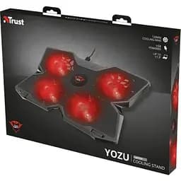 Підставка для ноутбуків Trust GXT 278 Yozu, до 17.3", RED LED, чорний 20817_TRUST - мініатюра 7