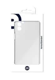 Прозрачный чехол для Samsung Galaxy M23 5G (M236) с защитой камеры, тонкий, силиконовый, бесцветный, ударопрочный, противоударный бампер с закрытой камерой, ArmorStandart (ARM61646) - мініатюра 3