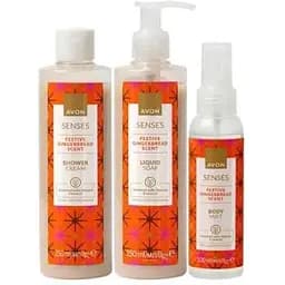 Набір Avon Імбирний пряник (mist/100ml + gel/250ml + soap250ml)