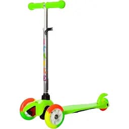 Детский складной самокат iTrike BB 3-013-4-A-GR зеленый