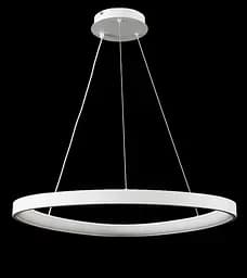 Люстра стельова LED Splendid Ray L2550/650/1, 1 лампа, 40-140 см, білий, з пультом, сучасний стиль