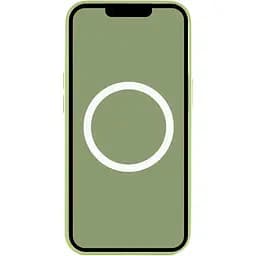Чохол Silicone Case with Button, Animation & MagSafe для Apple iPhone 17 Light Moss AAA [153239] - мініатюра 4