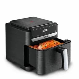 Tefal Мультипіч Tefal Easy Fry Mega Compact, 1700Вт, чаша-7.5л, сенсорне управління, 8 програм, пластик, чорний - мініатюра 9