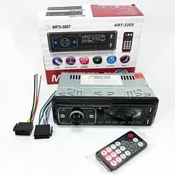 Автомагнітола MP3 3887 ISO 1DIN з сенсорним дисплеєм - мініатюра 3