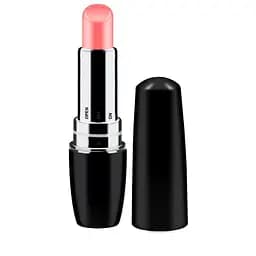 Міні-вібратор «Помада» для кліторальної стимуляції 4 см Чорний