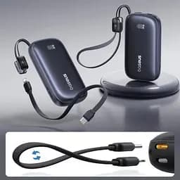 Батарея універсальна Baseus EnerFill FC21 Qpow 3 Ultra 20000mAh 45W Black (E0027P00) - мініатюра 3