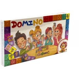 Настільна гра Danko Toys Доміно Кумедні тварини з картинками українська мова (DTG-DMN-01)