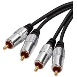 Готовый аудио кабель BiG 2xRCA - 2xRCA XC005 5 м