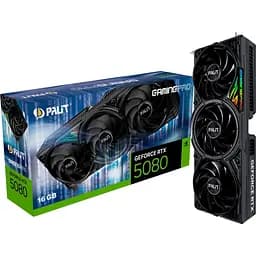 Видеокарта Palit GeForce RTX 5080 GamingPro 16GB (NE75080019T2-GB2031A) UA [127257]