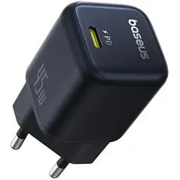 Мережевий зарядний пристрій Baseus PicoGo GaN Fast Charger 1C 45W EU Cosmic Black (P10176800123-00)
