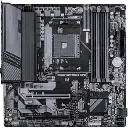 Мат.плата AM4 (B550) Gigabyte B550M GAMING X WIFI6, B550, 4xDDR4, Int.Video(CPU), 4xSATA3, 2xM.2, 1xPCI-E 4.0 x16, 1xPCI-E 3.0 x16, 1xPCI-E 3.0 x1, ALC1220, Realtek GbE, WiFi 6, Bluetooth 5.3, 7xUSB 3.2 / 4xUSB 2.0, HDMI/DP, MicroATX