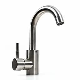 Смеситель для кухни Platinum KN87 (2054) нержавеющая сталь