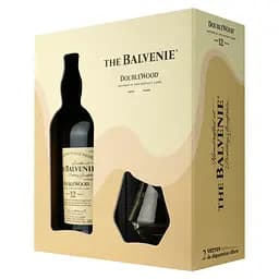 Віскі Balvenie Double Wood 12 yo Single Malt Scotch Whisky 40% 0.7 л + 2 склянки - мініатюра 2