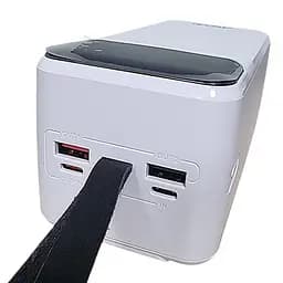 Універсальна мобільна батарея - зовнішній акумулятор Aspor A319W 50000 mAh 22.5 Вт білий - мініатюра 2