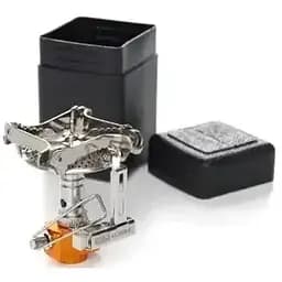 Горелка для кемпинга Сила портативная газовая мини раскладная с пьезоподжигателем 70х58х81 мм