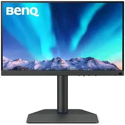Монитор TFT 27" BenQ SW272Q, 2K IPS, 2хHDMI, DP, USB-C, HAS, USB-hub, MCR, Pivot, серый (9H.LLPLB.QBE)