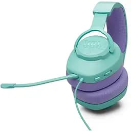 Навушники JBL Quantum 100M2 Cyan (JBLQTUM100M2CYN) - мініатюра 7