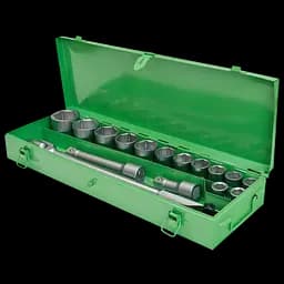 Набор торцевых головок Alloid 3/4, 17 предметов металл (NI-6017 WN-6)