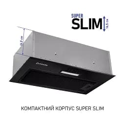 Витяжка повновбудована Minola HBI 5214 BLF 700 LED - мініатюра 2