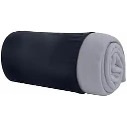 Плед Bergamo Warm флисовый с чехлом 180х150 см серый (202311pl-07)