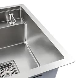 Кухонна мийка Platinum TZ прихована нержавійка 40x50 - мініатюра 8