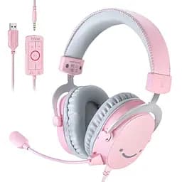 Навушники Fifine рожеві (H9P)