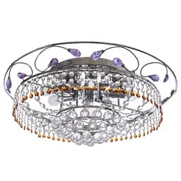 Люстра стельова Brille торт кришталева E14 60W G (BCL-298S/9)