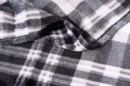 Плед Ardesto Flannel 200х160 см клітинка сірий (ART0101PB) - мініатюра 4