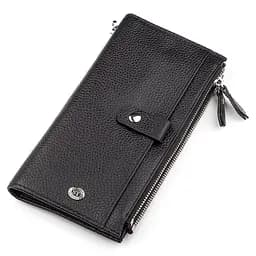 Гаманець ST Leather 18383 (ST420) надійний чорний