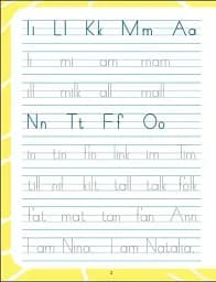 Writing words. English for kids