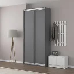 Шафа-купе Idea серія 1 110 x 60 x 240 см Антрацит