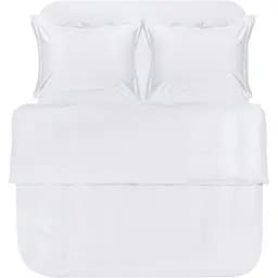 Постільна білизна Lotus Home Dakota Modern полуторний сатин біла (svt-2000022351416)