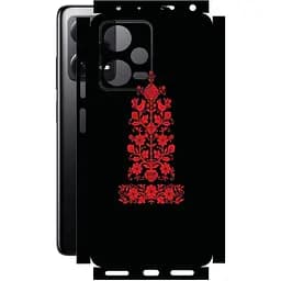 Захисна плівка StatusSKIN для Xiaomi Redmi Note 12 Pro 5G Корпус Вініл Вишиванка 1 - мініатюра 1