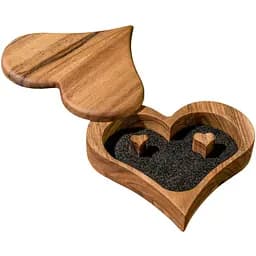 Шкатулка EcoWalnut Серце (EB-10)