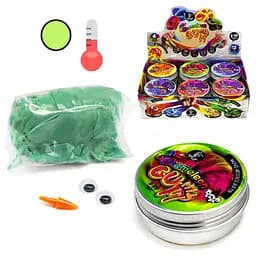 Жвачка для рук "Chameleon Gum" GUM-01 в металлической коробочке Зелёно-салатовый