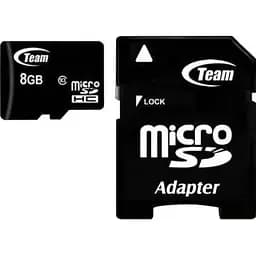Картка пам'яті Team MicroSD 8 GB Class 10 TUSDH8GCL1003