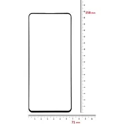 Захисне скло BeCover для Samsung Galaxy A71 SM-A7160 Black (704670) - мініатюра 3