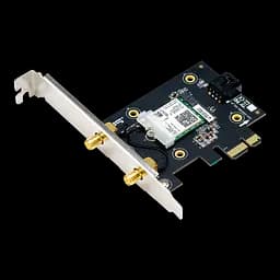 Wi-Fi + Bluetooth адаптер 2 в 1 мережева карта з 2 зовнішніми антенами Asus PCE-AX1800 - мініатюра 5