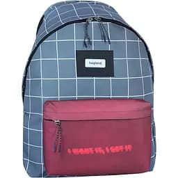 Рюкзак Bagland Stylish 24 л сублімація 1340 сірий/червоний (00518664)