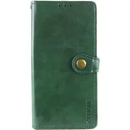 Чехол-книжка кожаный Getman Gallant (PU) для Samsung Galaxy A26 5G Зеленый