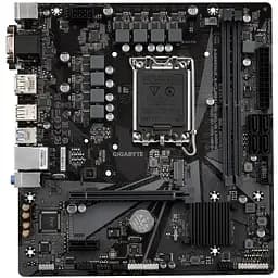 Материнская плата H610M S2H V2 s1700 H610 2xDDR5 M.2 HDMI D-Sub DP mATX Gigabyte teh0019029